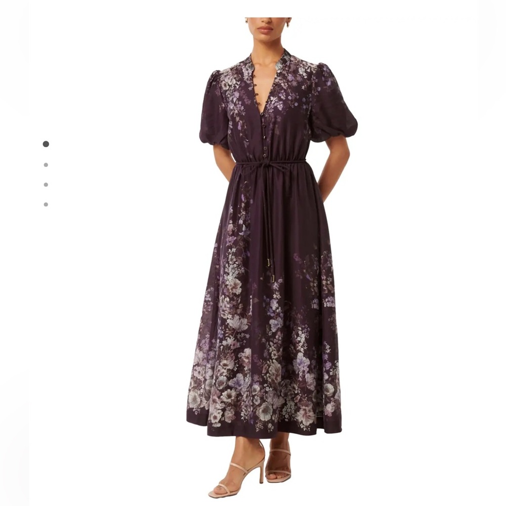 Forever New Plum Floral Maxi Dress